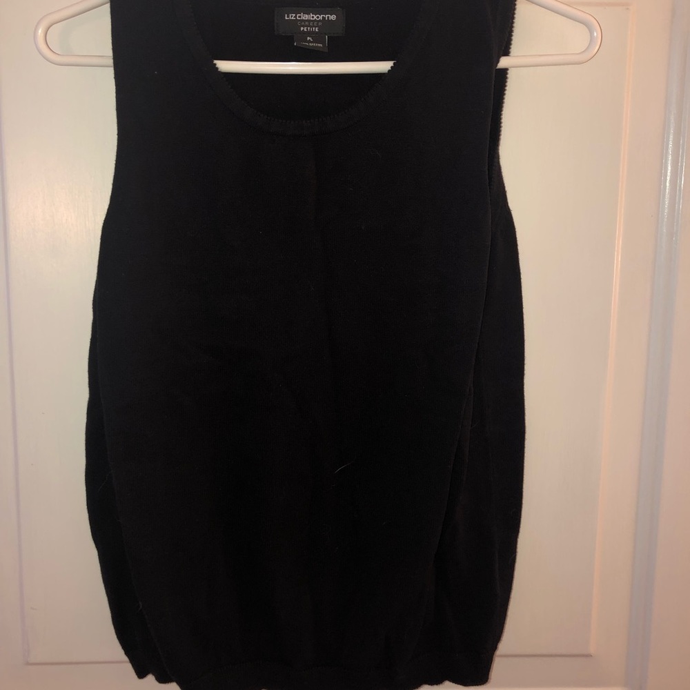 Liz Clairborne Sweater sleeveless size Large